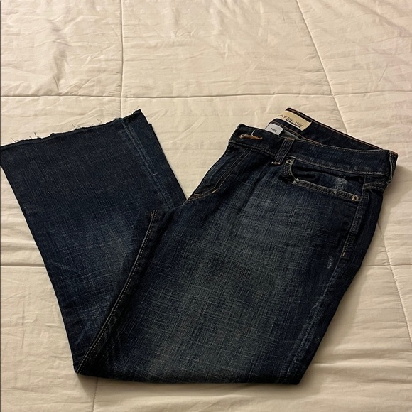 GAP Women's Flare Jeans in Deep Indigo used good condition - Picture 8 of 11